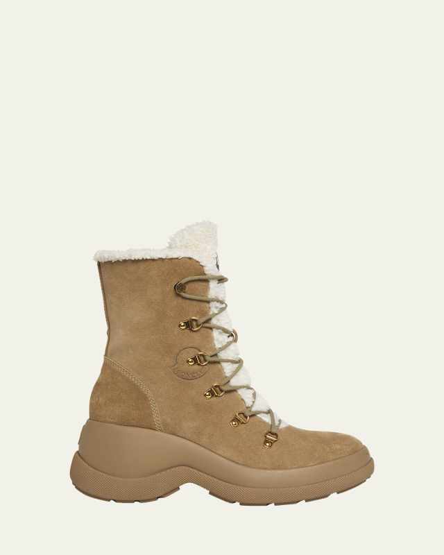 Resile Suede Faux Fur Ranger Boots